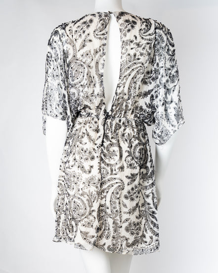 Alice & Olivia Cold Shoulder Dress SZ S