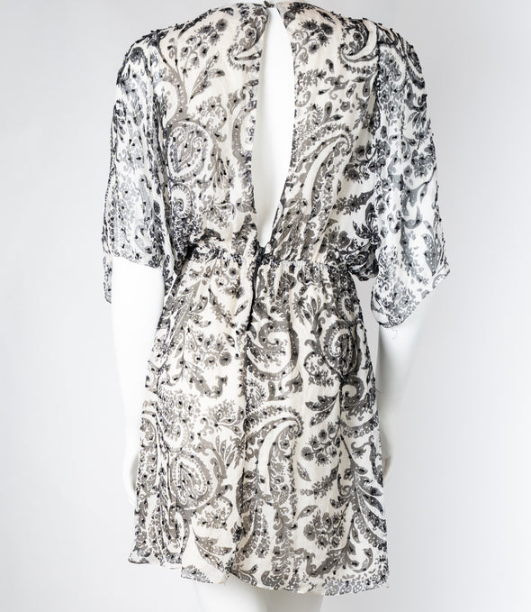 Alice & Olivia Cold Shoulder Dress SZ S