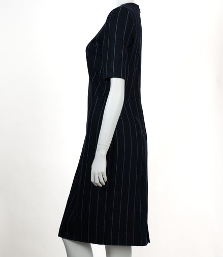 Judith and Charles Midi Wool Dress sz 8