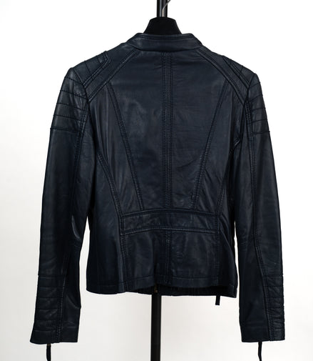 Michael Kors Leather Jacket SZ XS