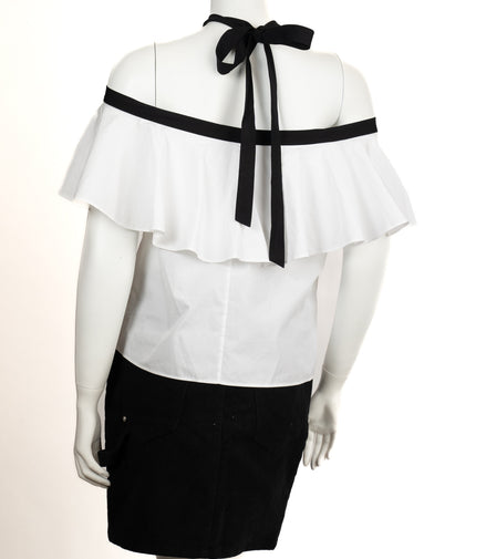 NWT Alice and Olivia Off-Shoulder Top SZ M